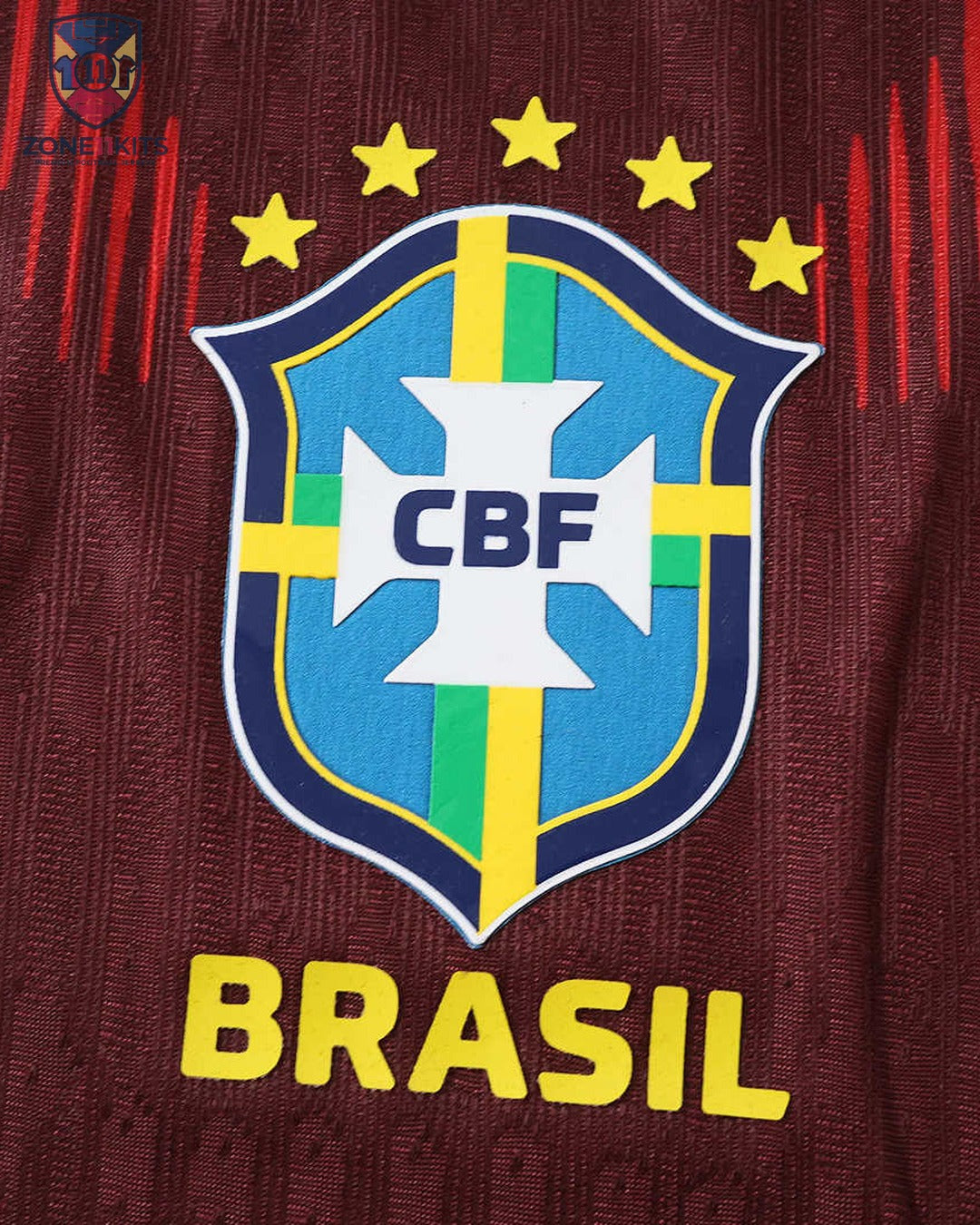 Brésil | Maillot Rouge World Cup 2026 | Version Pro