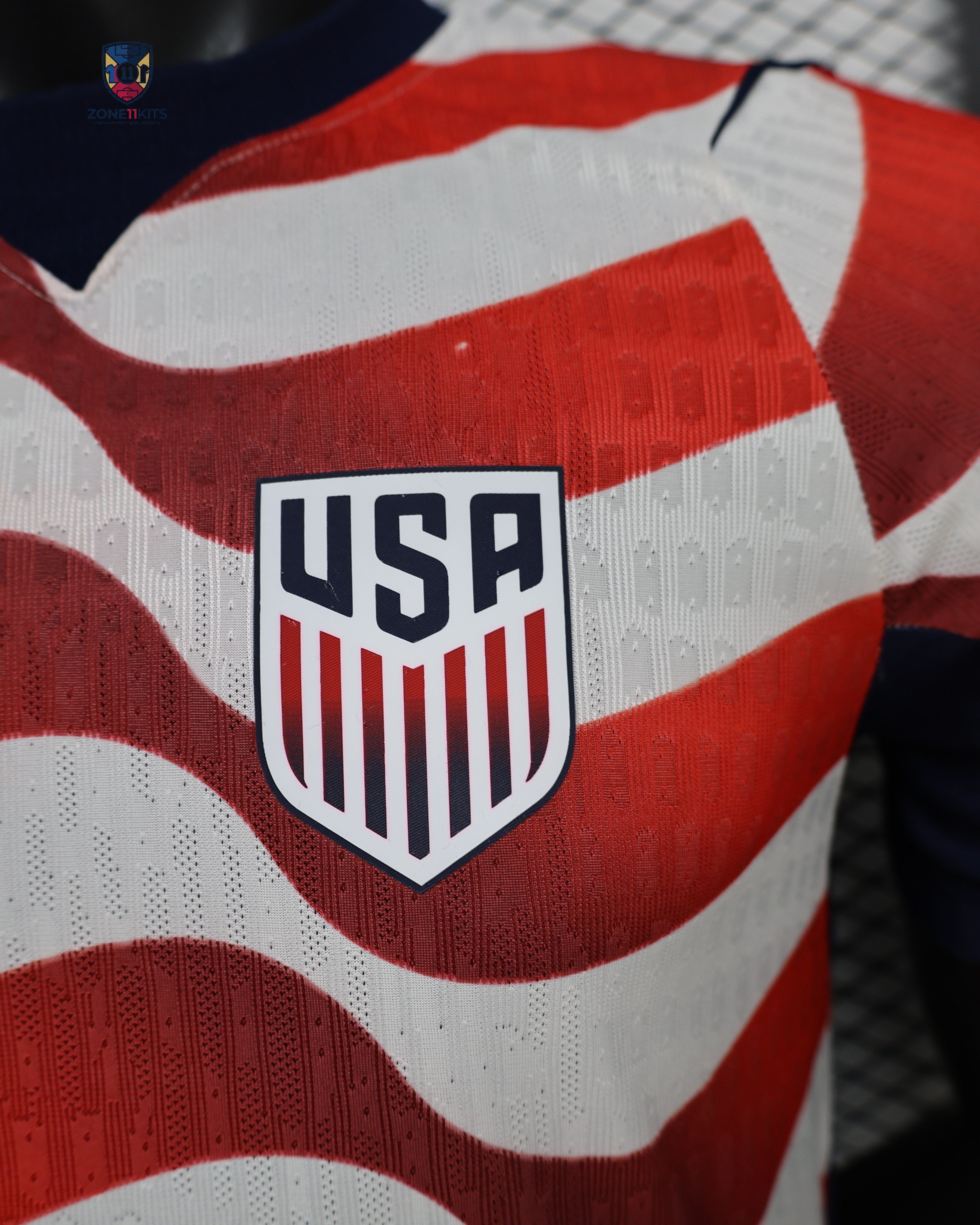 États-Unis Maillot Version Pro 2026 - Vue de face