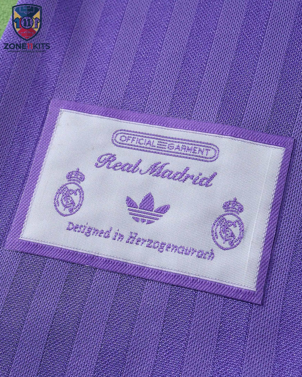 Maillot Real Madrid Retro Violet Adidas Originals - Zone11Kits