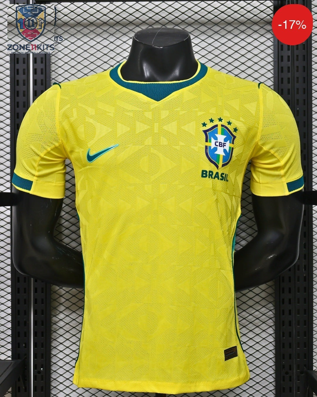 Brazil Home Kit | 2025/26 | Nike | Pro Version