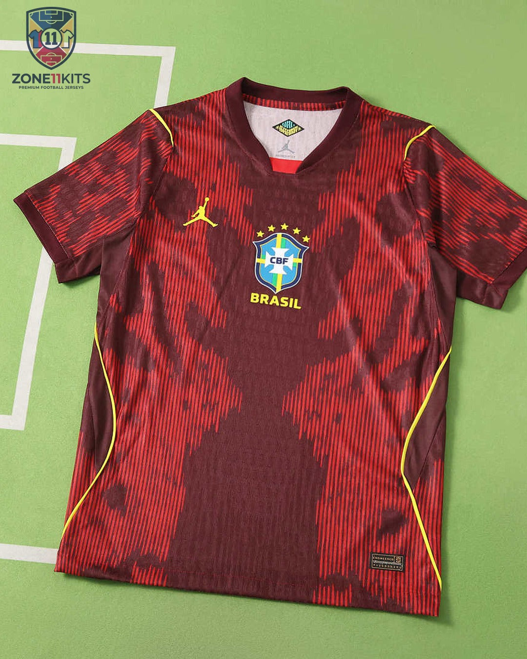 Brésil | Maillot Rouge World Cup 2026 | Version Pro