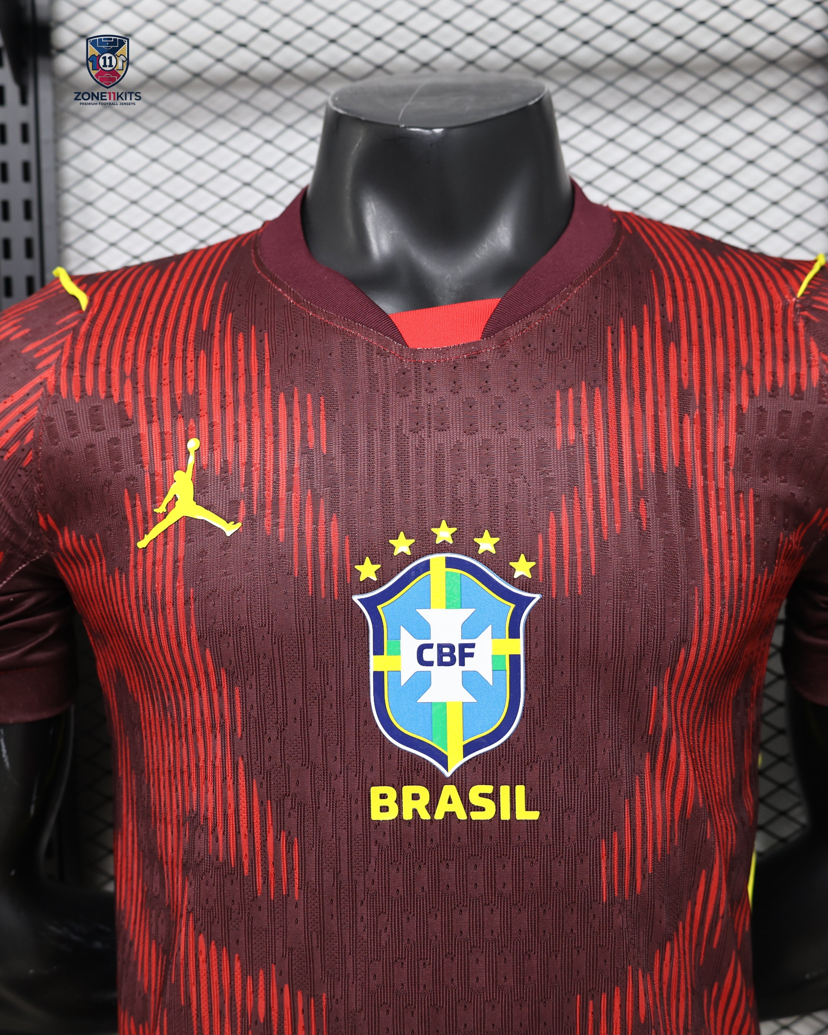Brésil Red Edition Jersey 2026 - Écusson CBF