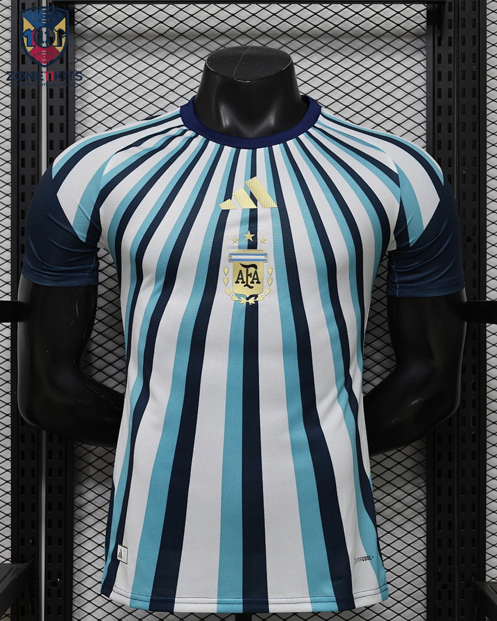 Argentine Maillot Édition Spéciale Adidas Player Version Albiceleste - Vue 8