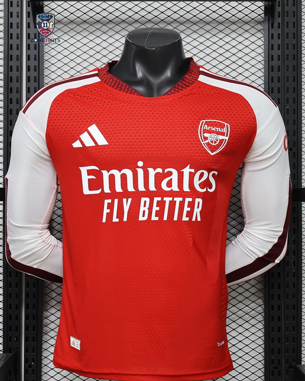 Arsenal Home Kit 2026/27 Long Sleeve Player Version - front