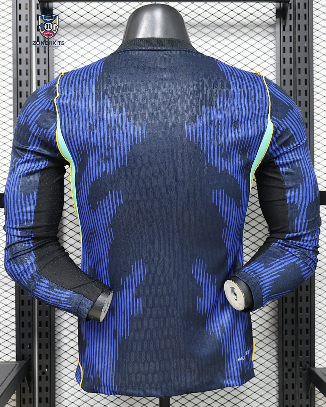 Brazil Away Kit 2026 Long Sleeve Player Version - back