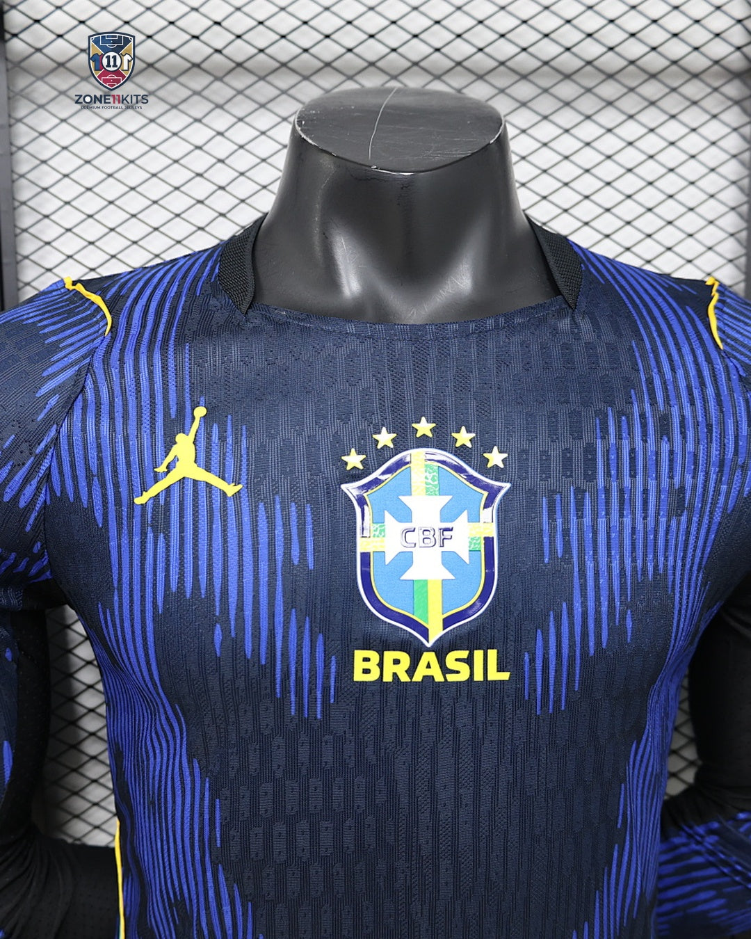 Brazil Away Kit 2026 Long Sleeve Player Version - detail 3