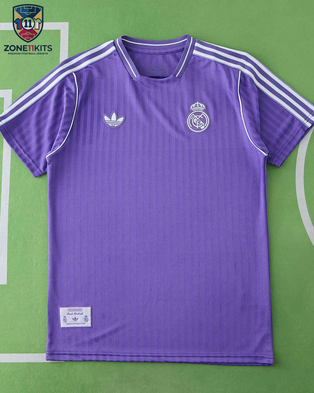 Maillot Real Madrid Retro Violet Adidas Originals - Zone11Kits