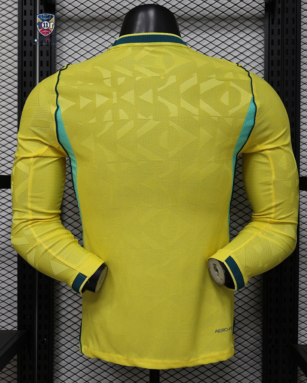 Brazil Home Kit 2026 Long Sleeve Player Version - back