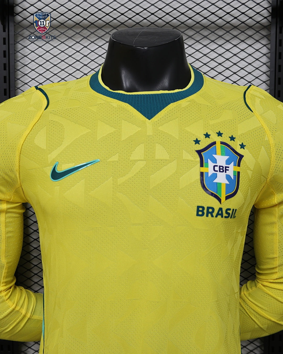 Brazil Home Kit 2026 Long Sleeve Player Version - detail 3