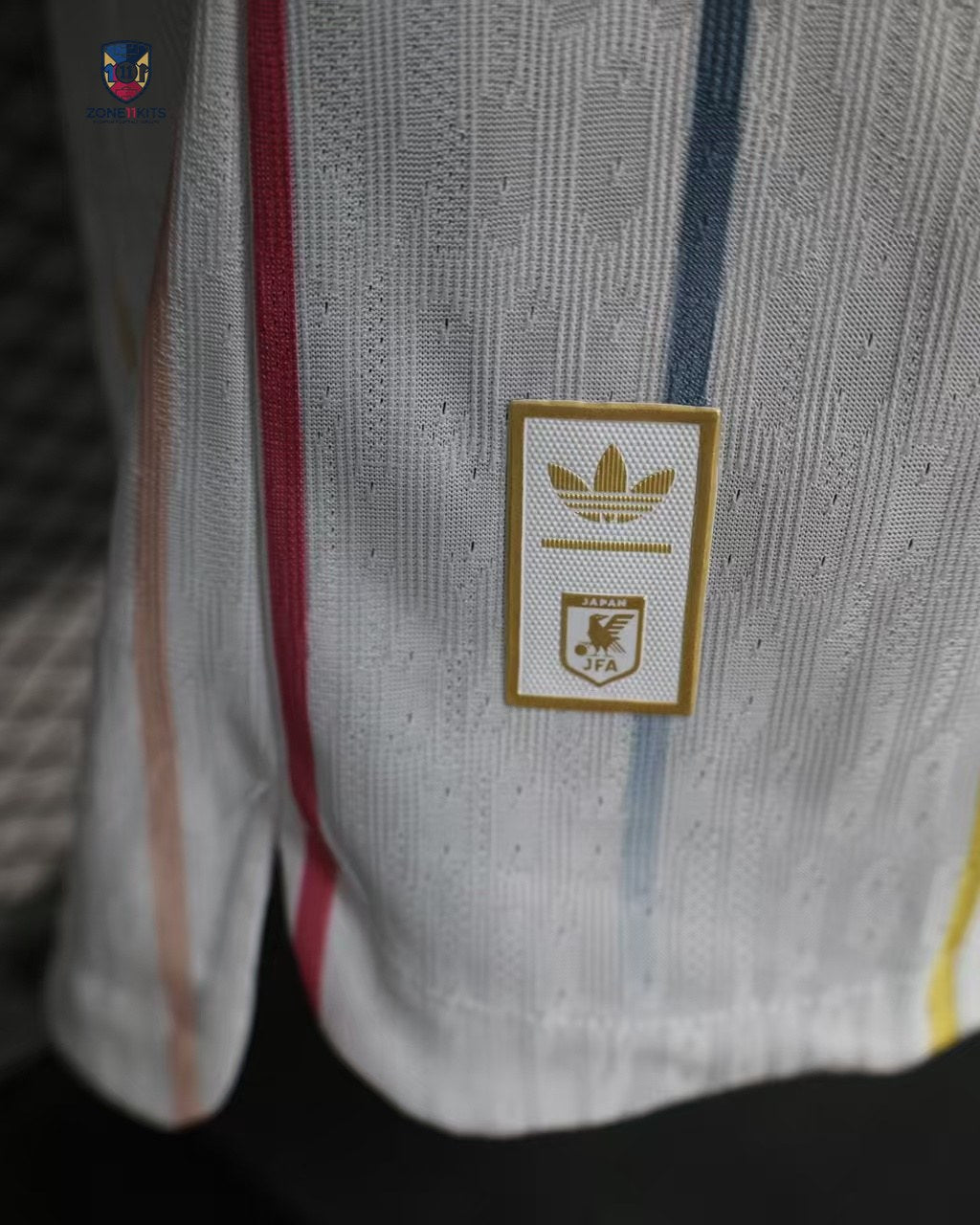 Maillot Japon World Cup 2026 - Détail col et logo