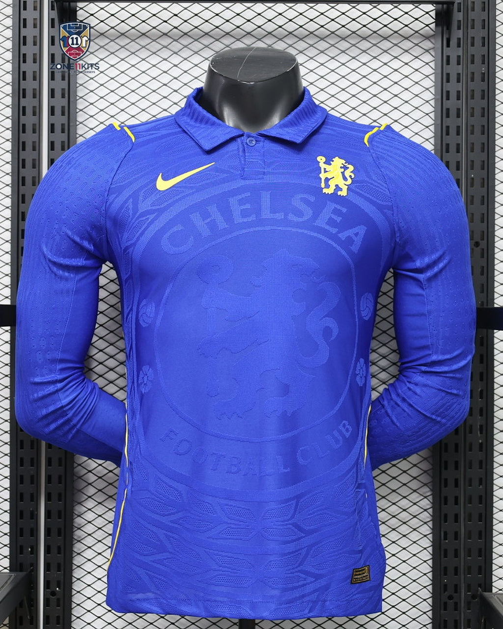 Chelsea Home Kit 2026/27 Long Sleeve Player Version - front
