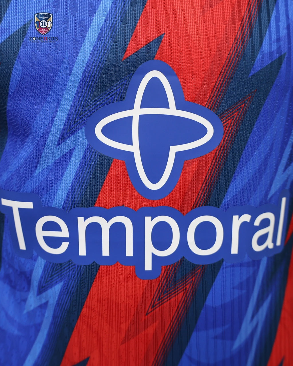 Crystal Palace home kit 2025/26 - detail