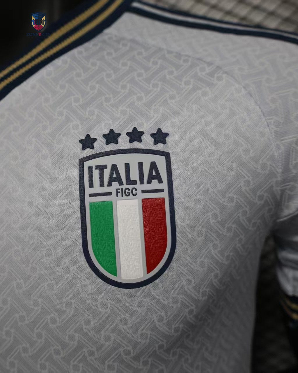 Italie World Cup 2026 Maillot - Détail manches