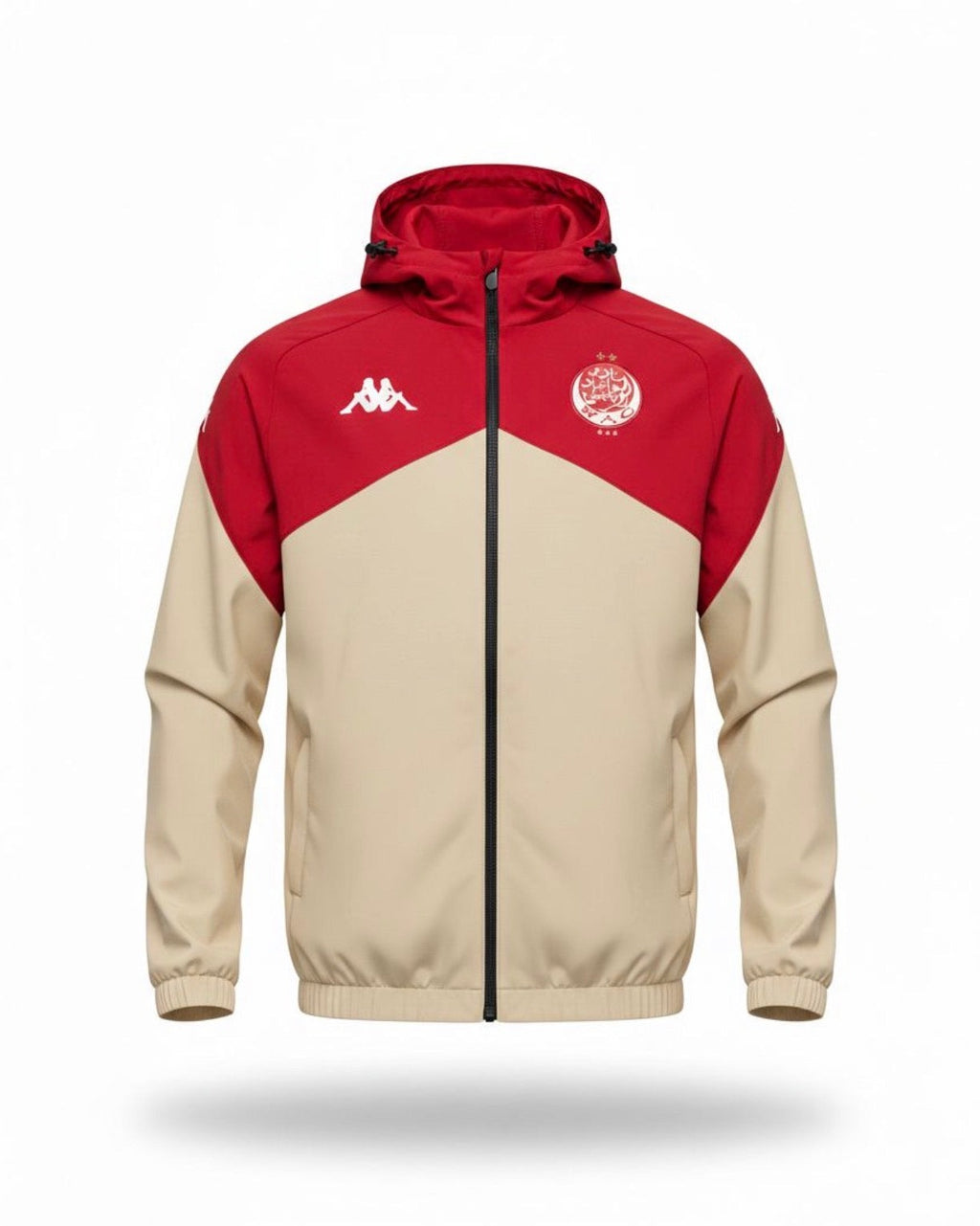 Wydad AC Veste Entraînement Beige Rouge - Vue produit