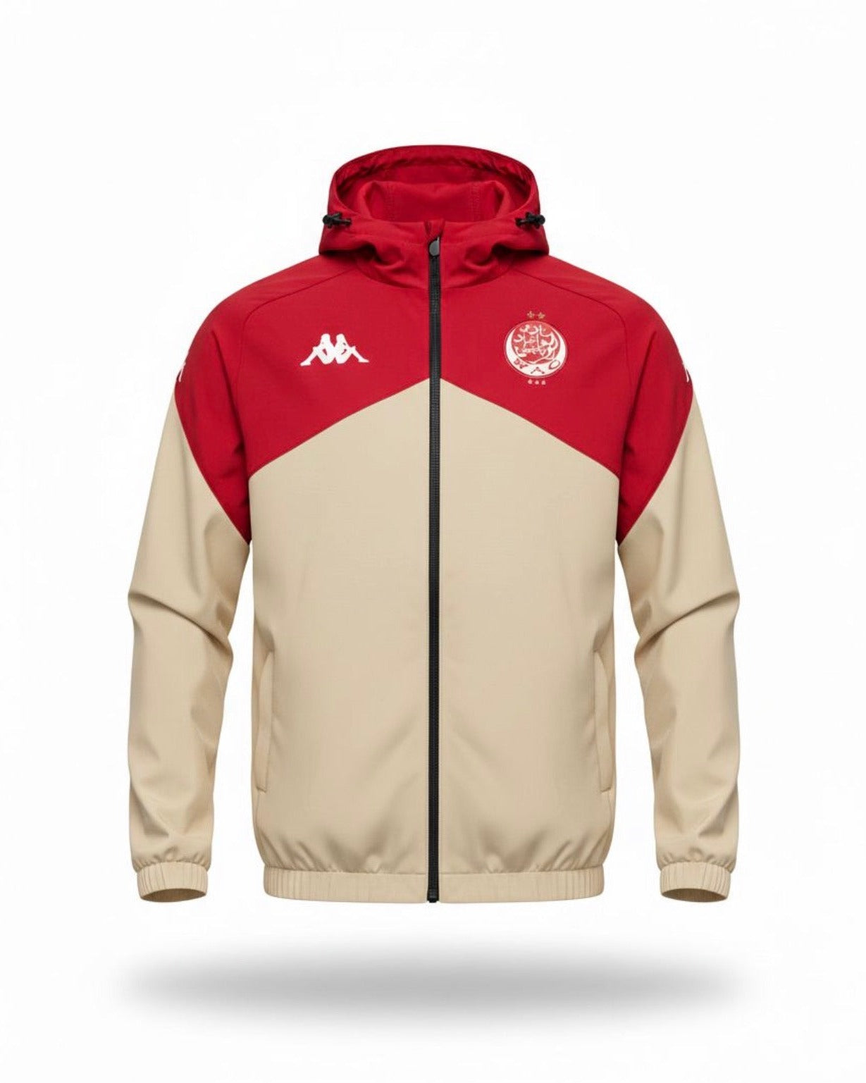 Wydad AC Veste Entraînement Beige Rouge - Vue produit