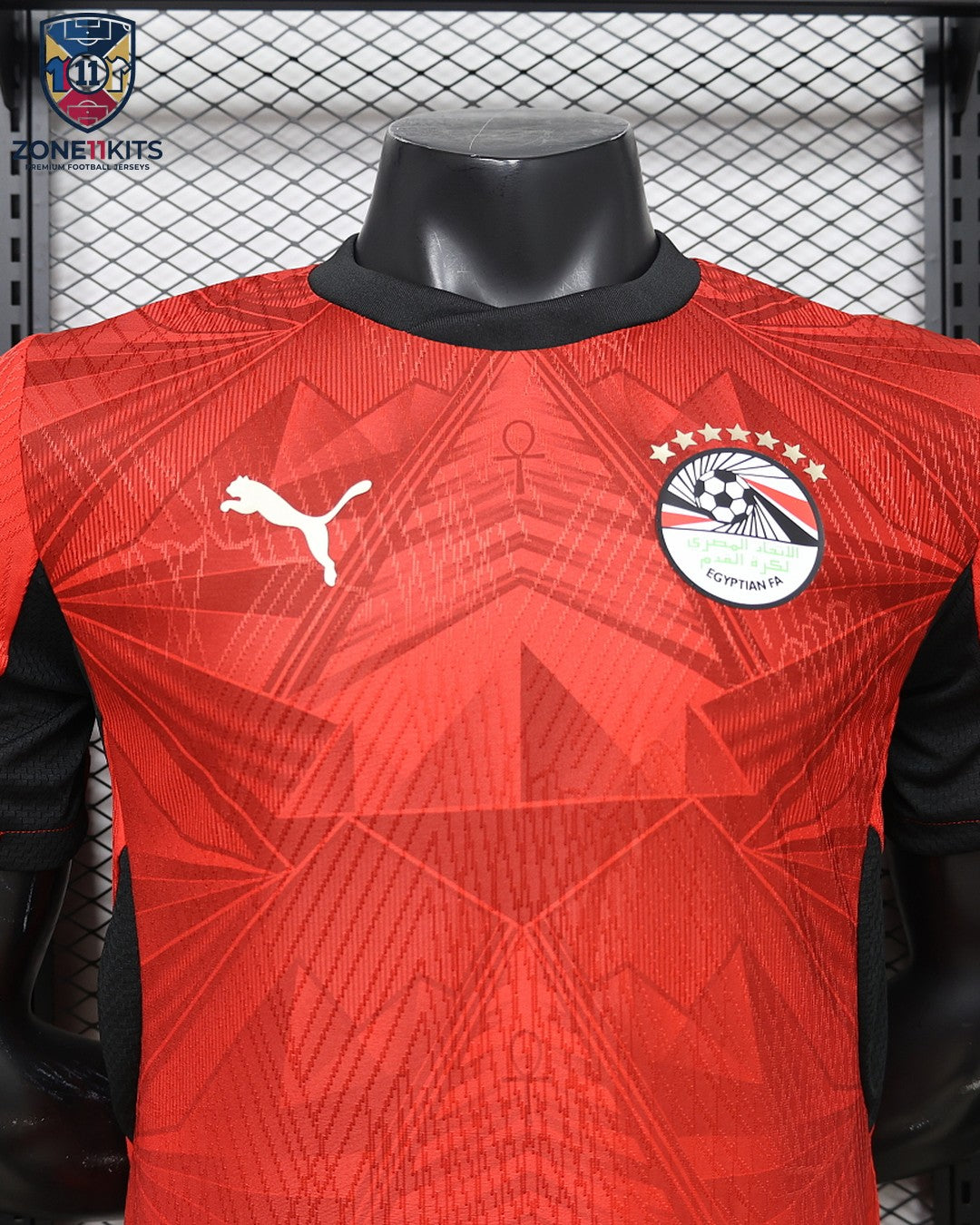 Égypte Maillot Domicile 2026/27 Puma Player Version - Vue 10