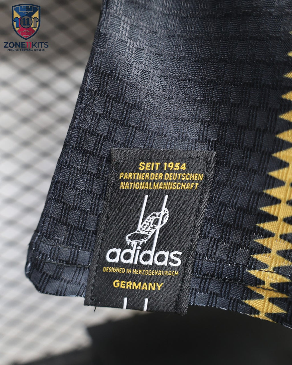 Maillot Allemagne Édition Spéciale 2025/26 noir - étiquette Adidas