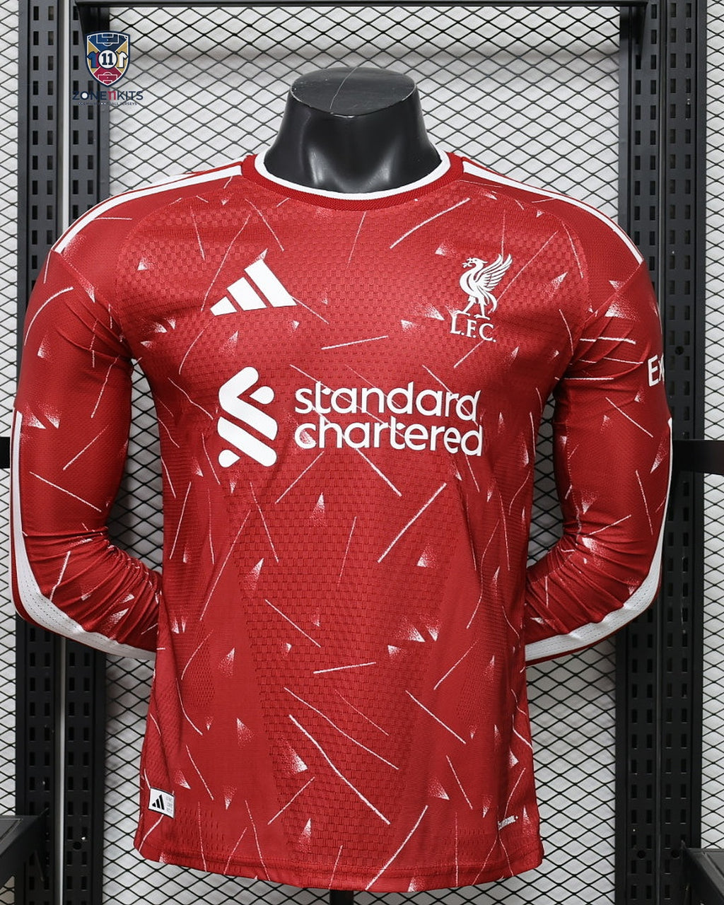 Liverpool Home Kit 2026/27 Long Sleeve Player Version - front