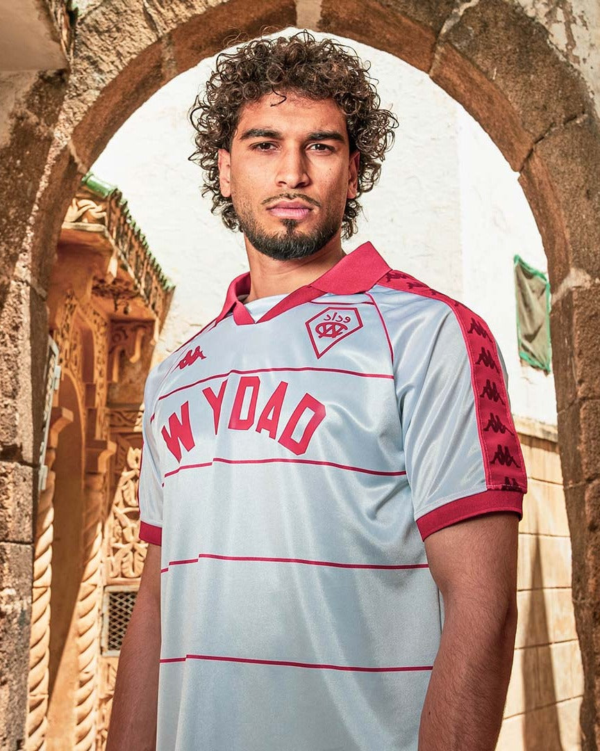 Wydad AC Maillot Anniversaire 25/26 Kappa Blanc - Vue avant