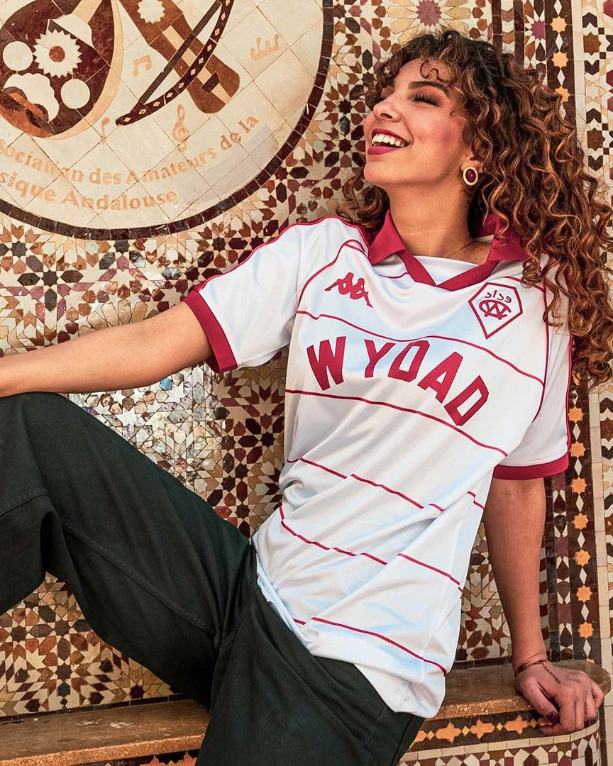 Wydad AC Maillot Anniversaire 25/26 Kappa Blanc - Vue arrière