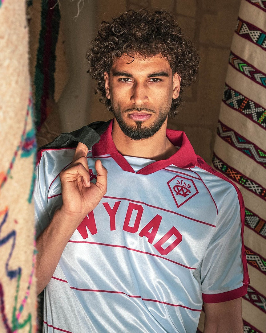 Wydad AC Maillot Anniversaire 25/26 Kappa - Détail col polo