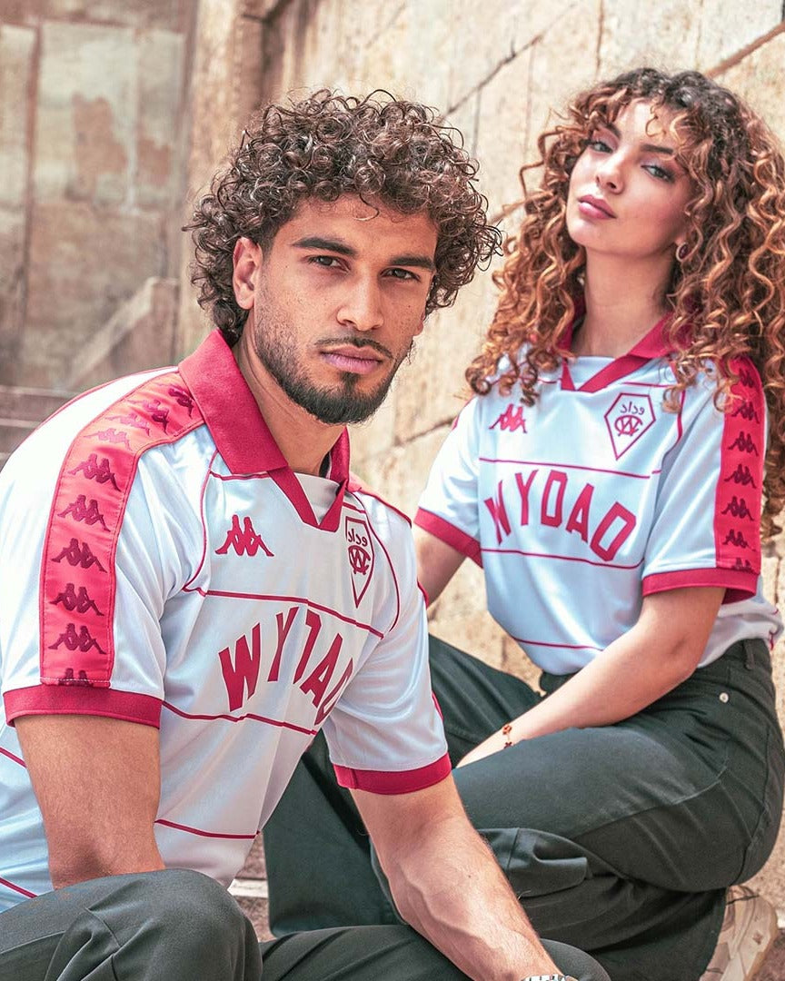 Wydad AC Jersey 2025/26 Kappa Blanc - Logo Omini