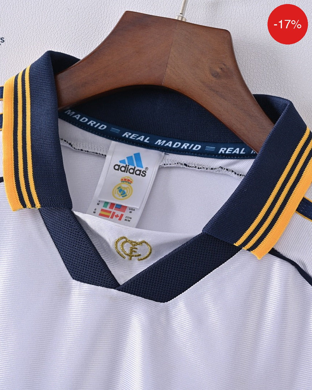 Real Madrid Home Kit | 1998