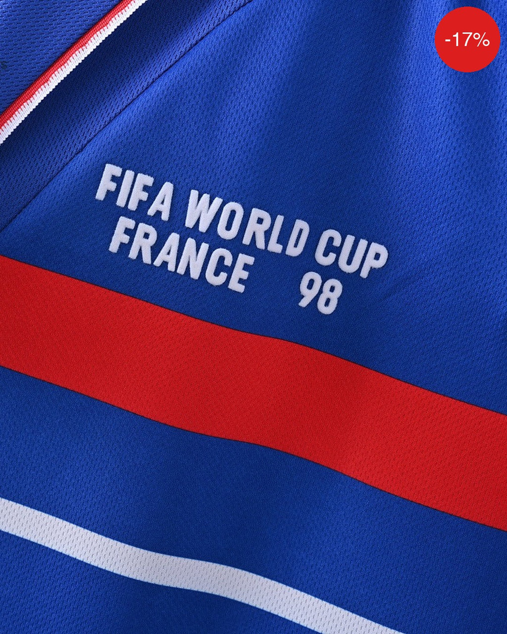 France Home Kit | 1998 — Zone11Kits Maroc | Player Version Jersey | مغرب