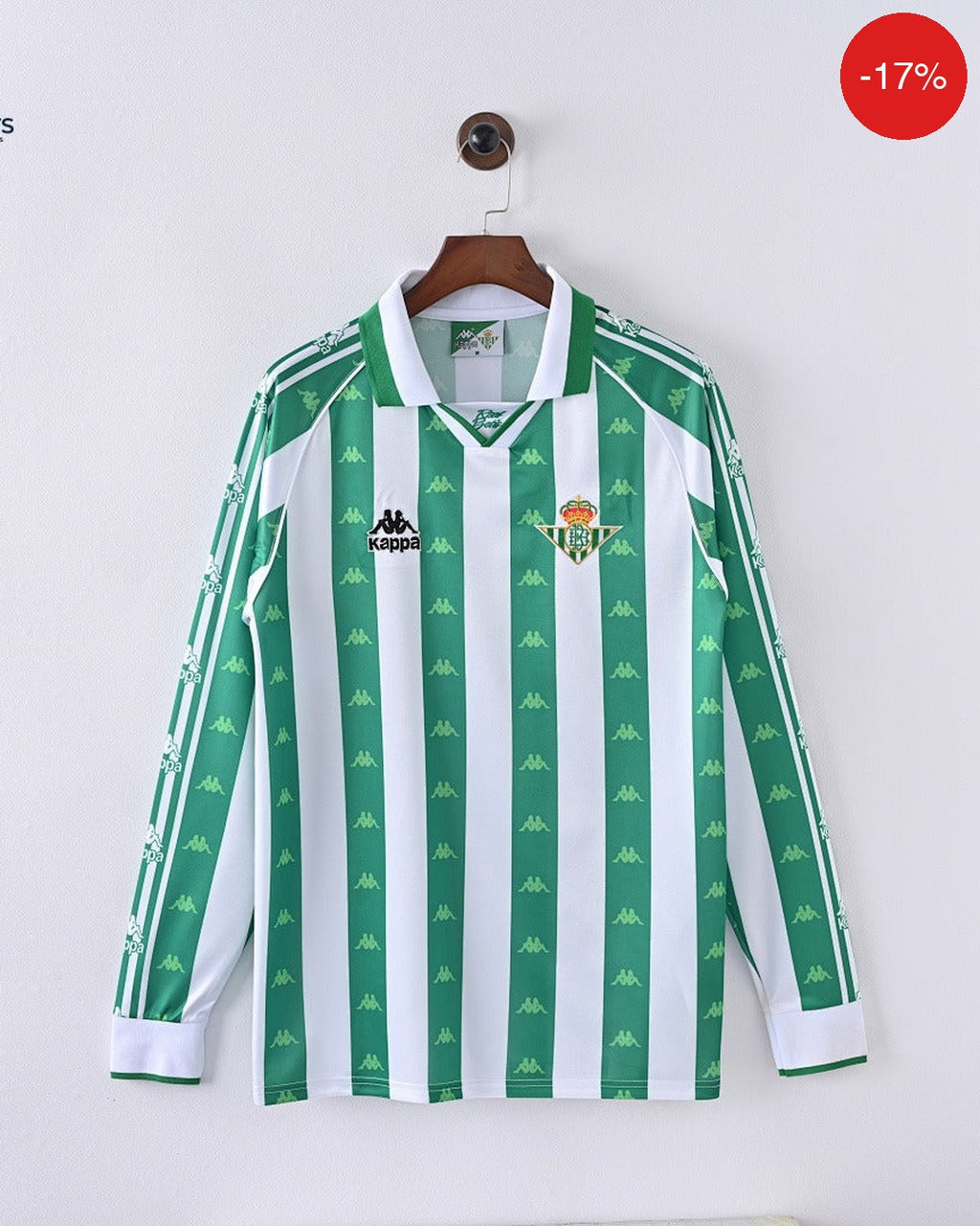 Real Betis Home Kit | Long Sleeve | 1995/97