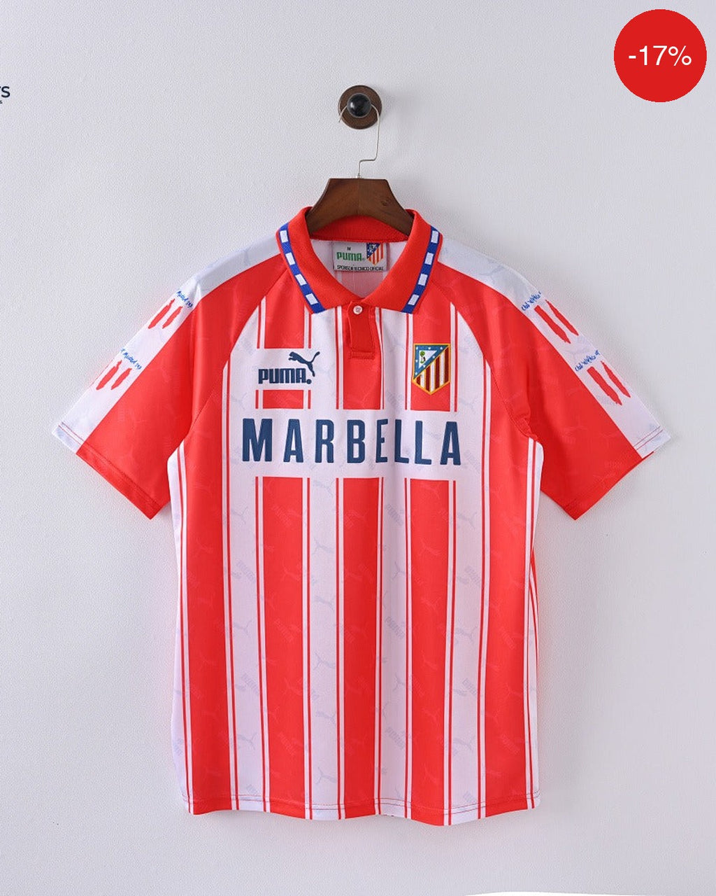 Atletico Madrid Home Kit | 1994 — Maillot Football Maroc | Football Kit Morocco | قميص كرة القدم المغرب