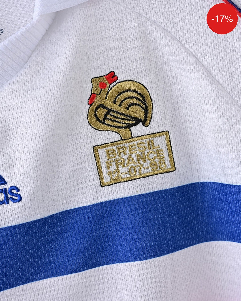 France Away Kit | 1998 — Zone11Kits Maroc | Player Version Jersey | مغرب
