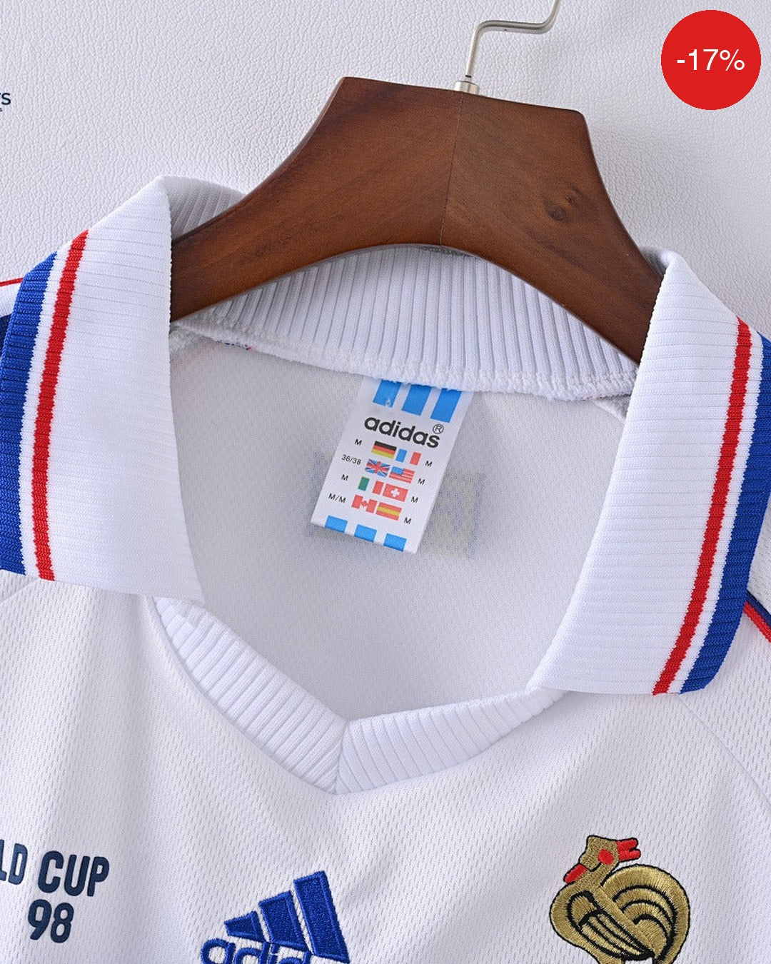 France Away Kit | 1998 — Zone11Kits Maroc | Player Version Jersey | مغرب