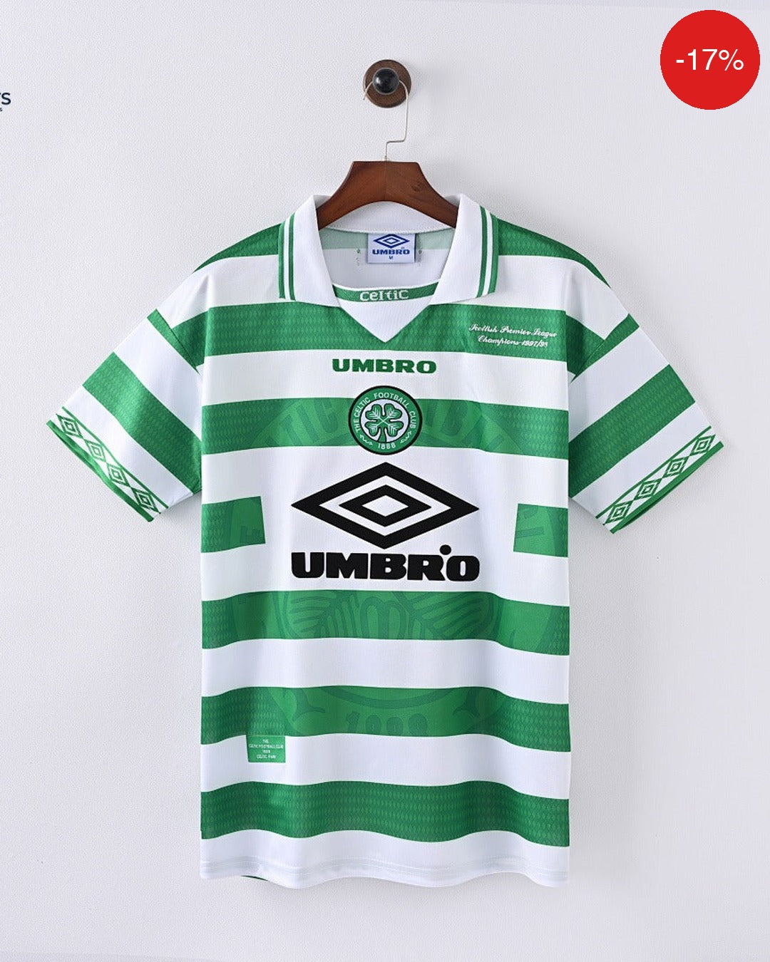 Celtic Home Kit | 1997/99 — Maillot Football Maroc | Football Kit Morocco | قميص كرة القدم المغرب