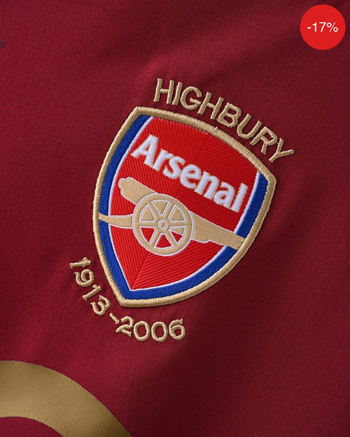 Arsenal Kit | 2005/06 — Zone11Kits Maroc | Player Version Jersey | مغرب