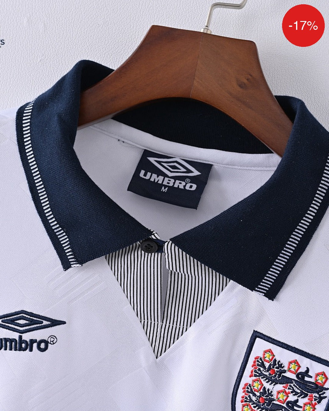 England Kit | 1990 — Zone11Kits Maroc | Player Version Jersey | مغرب