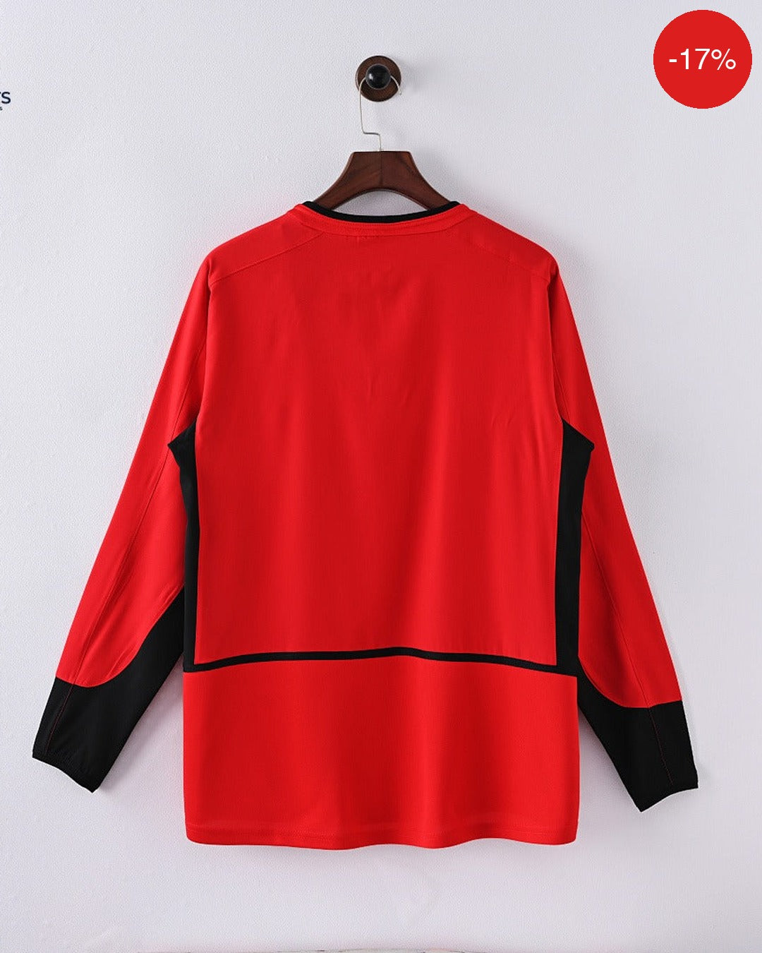 Manchester United Home Kit | Long Sleeve | 2002/03