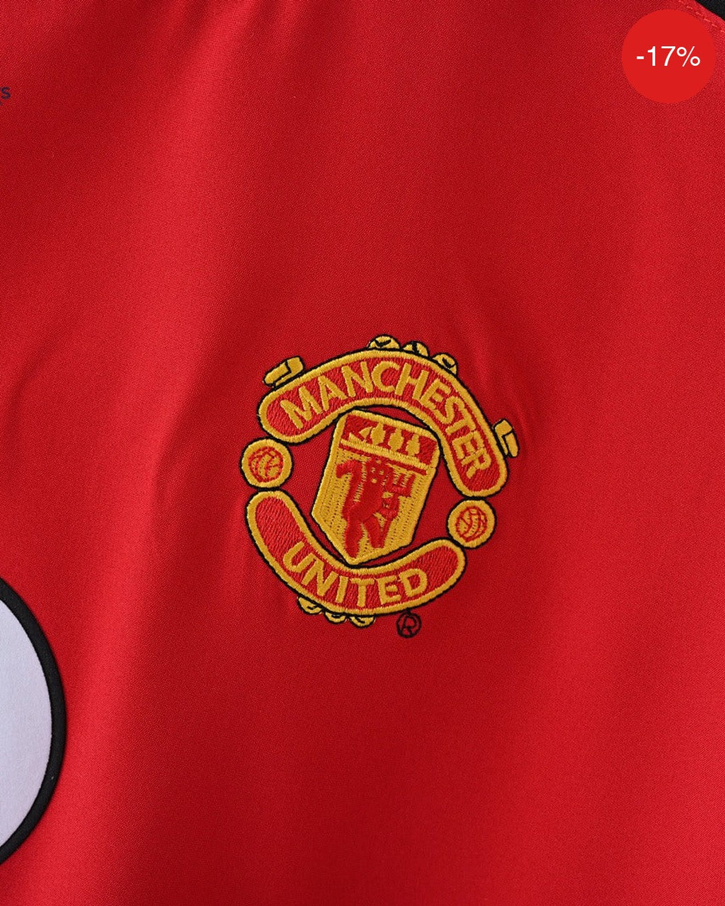 Manchester United Home Kit | Long Sleeve | 2002/03