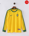 Brazil Home Kit | Long Sleeve | World Cup | 1998 — Maillot Football Maroc | Football Kit Morocco | قميص كرة القدم المغرب