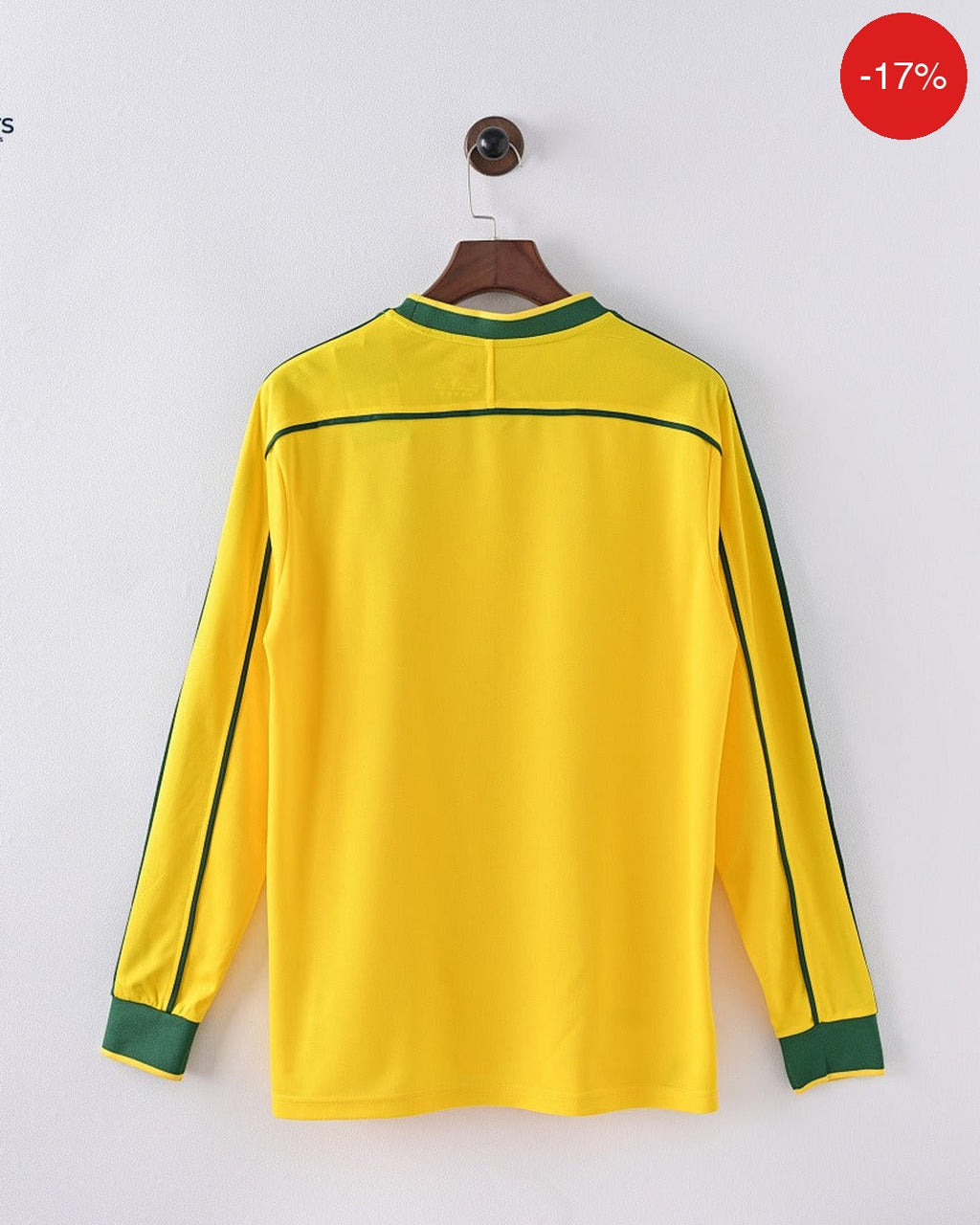 Brazil Home Kit | Long Sleeve | World Cup | 1998 — Zone11Kits Maroc | Player Version Jersey | مغرب