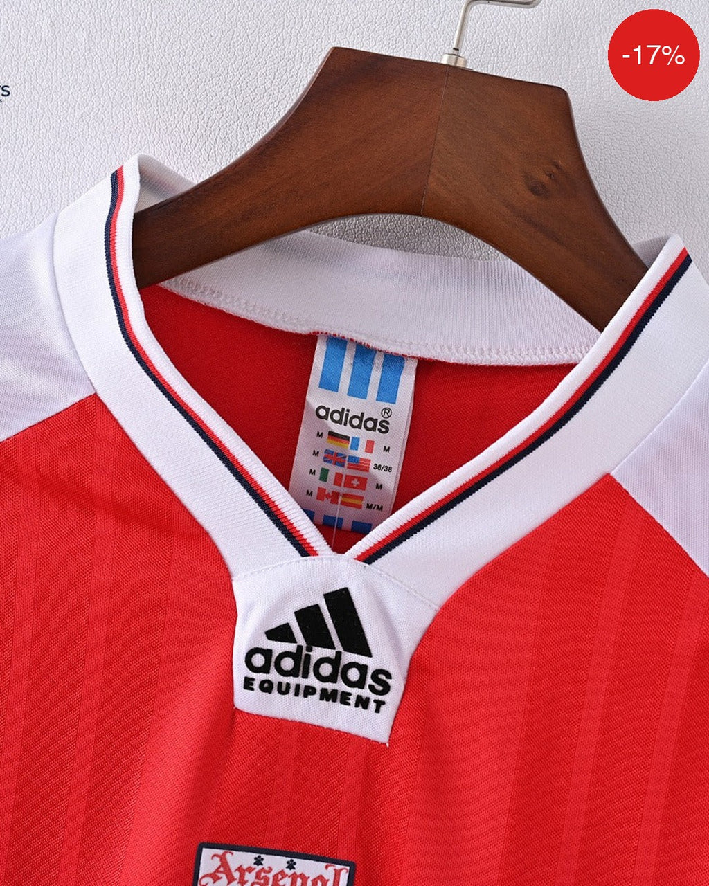 Arsenal Kit | 1992/94 — Zone11Kits Maroc | Player Version Jersey | مغرب