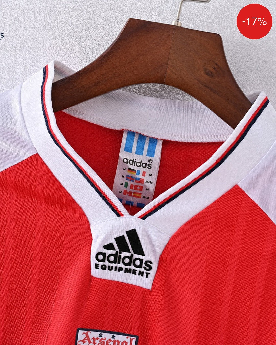Arsenal Kit | 1992/94 — Zone11Kits Maroc | Player Version Jersey | مغرب