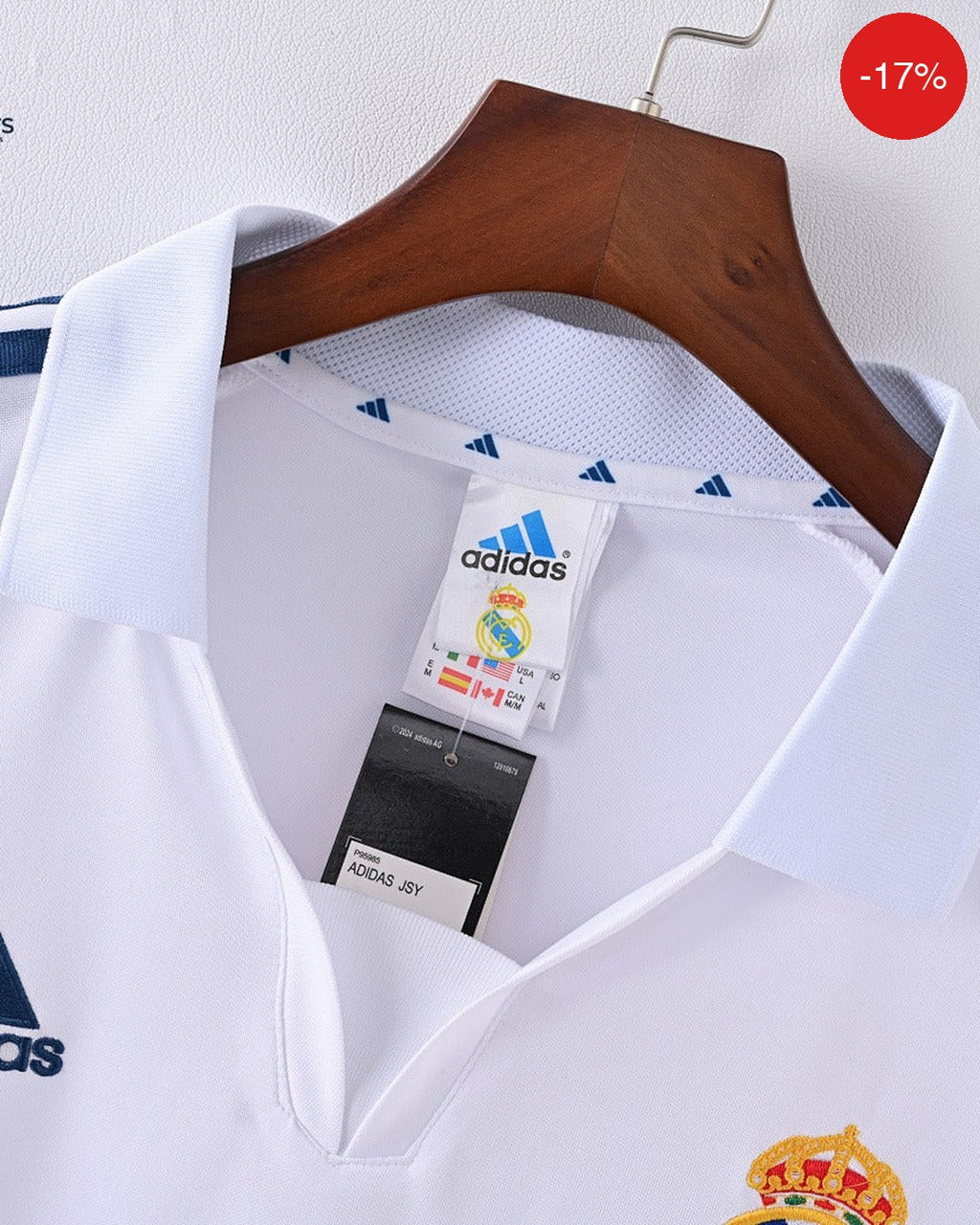 Real Madrid Home Kit | 2001/02