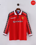 Manchester United Home Kit | Long Sleeve | 1998