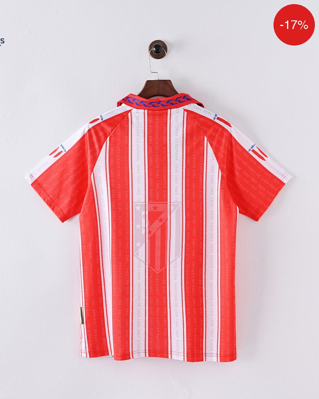 Atletico Madrid Home Kit | 1995/96 — Zone11Kits Maroc | Player Version Jersey | مغرب