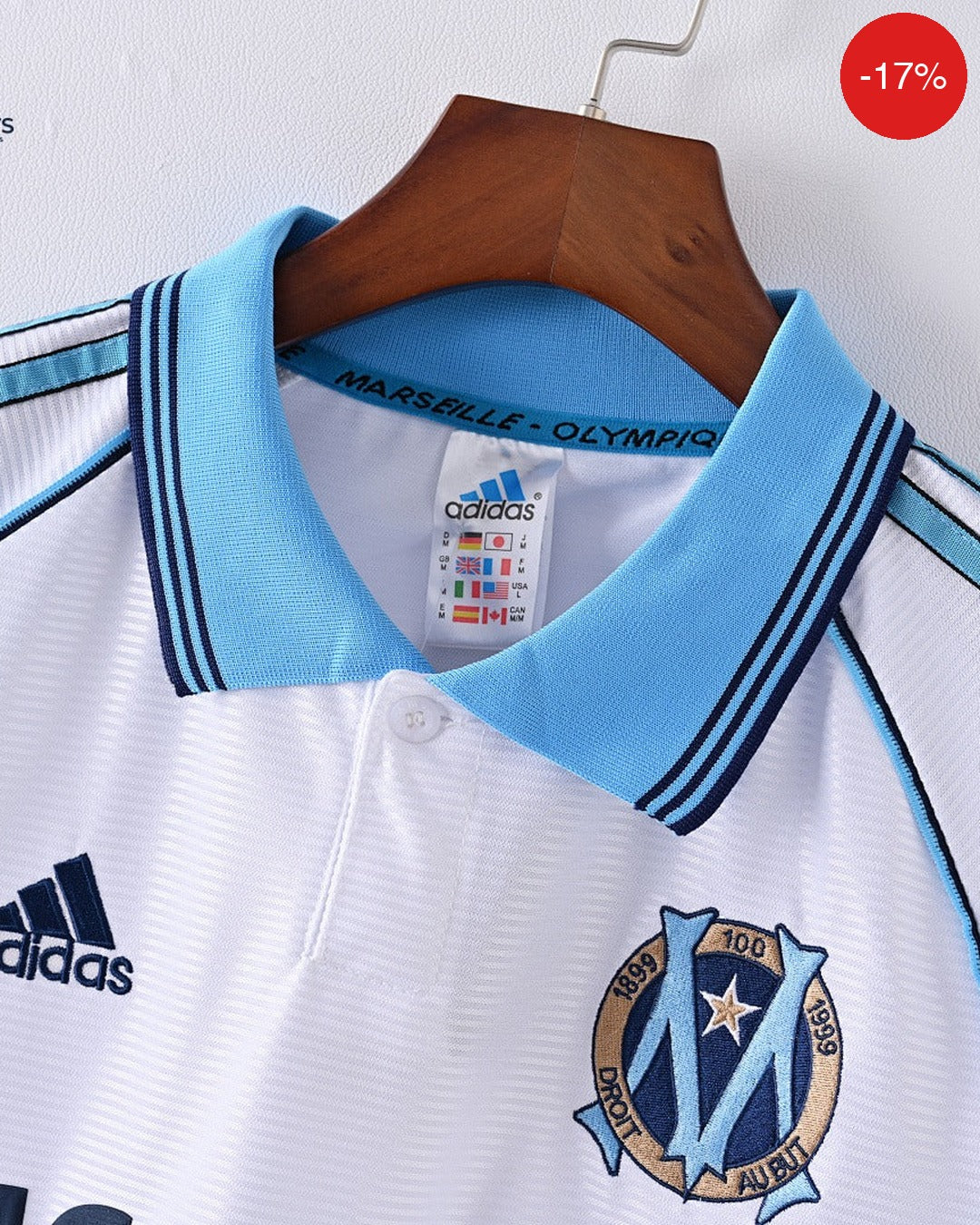Olympique de Marseille Home Kit | 1998/99
