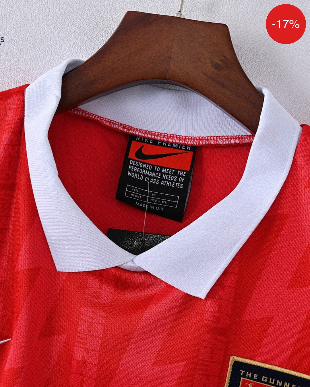 Arsenal Kit | 1993/94 — Zone11Kits Maroc | Player Version Jersey | مغرب
