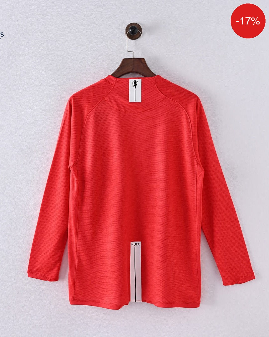 Manchester United Home Kit | Long Sleeve | Champions League | 2007/08