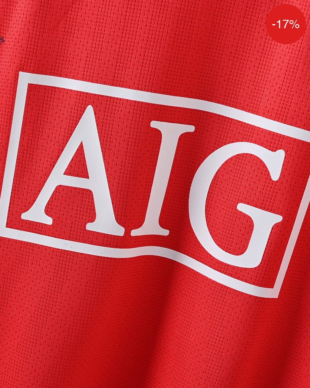 Manchester United Home Kit | Long Sleeve | Champions League | 2007/08