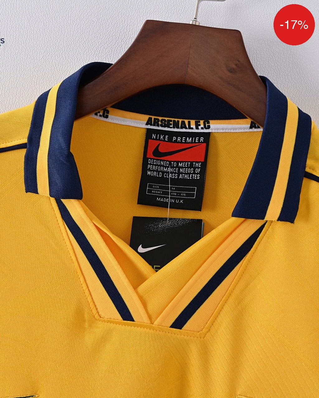 Arsenal Away Kit | 1996/97 — Zone11Kits Maroc | Player Version Jersey | مغرب