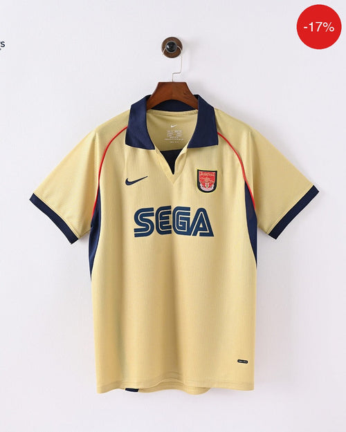 Arsenal Away Kit | 2001/02 — Maillot Football Maroc | Football Kit Morocco | قميص كرة القدم المغرب